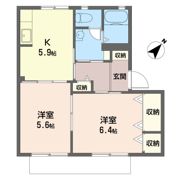 ベルージュの間取り画像