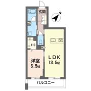 バンビーノ浦和美園の間取り画像
