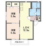 フィオーレふじみの間取り画像