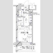 ライジングプレイス堀切の間取り画像