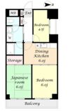 エンブレム八王子本町の間取り画像