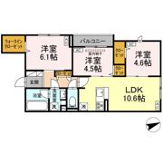 セレスティア一之江の間取り画像