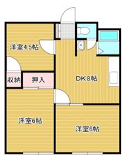 サンハイツ川崎の間取り画像