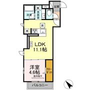 D'Bless鶴見市場の間取り画像