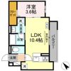 D'Bless鶴見市場の間取り画像