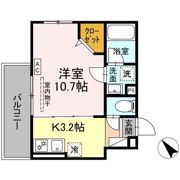 D'Bless鶴見市場の間取り画像
