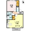 ドエルコート里吉 Aの間取り画像