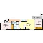 D-residence岡町の間取り画像