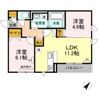 ライフステージ B棟の間取り画像
