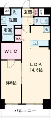 ルミナス 溝の口の間取り画像