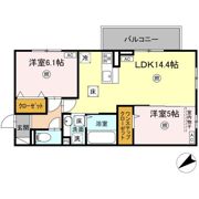 D-ROOM パレットハウスの間取り画像