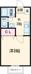 アリヴィオII番館の間取り画像