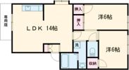 アビタシオン武蔵ヶ丘Bの間取り画像