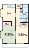 ルッソ渡辺の間取り画像