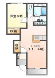 フリーダム新白河の間取り画像