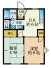 りばぶるCO－WAの間取り画像