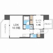 プレジオ都島北通の間取り画像