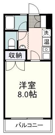 ハイムタミヤ曲金の間取り画像
