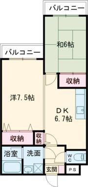 ルナポリスの間取り画像
