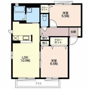 ボナール華 Bの間取り画像