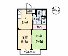 ゲット バーディーの間取り画像