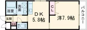 ノイシュヴァン朝霧山手の間取り画像