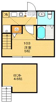 ユーリス八王子の間取り画像