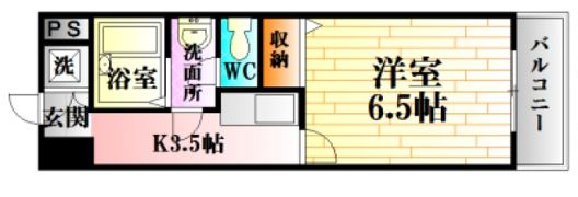 スターライツ北斗の間取り画像