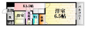スターライツ北斗の間取り画像