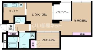 コート向ヶ丘の間取り画像