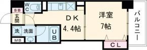エンゼルプラザEastⅢの間取り画像