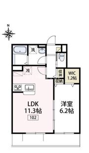 ラヴェンフォート小園の間取り画像