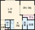 プリオール恵庭の間取り画像