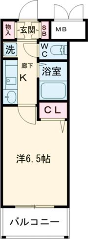 エステムコート神戸西Ⅲフロンタージュの間取り画像