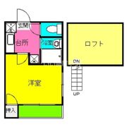 キャニオン オーク 竹下の間取り画像