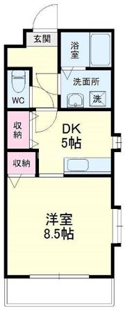 オリーブ住吉の間取り画像
