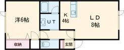 アムアージュの間取り画像