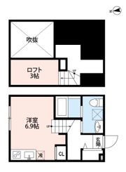 CUBE 西所沢の間取り画像