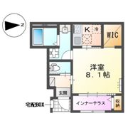 仮）富久山久保田池下新築アパートの間取り画像