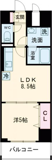 グランディール海老名の間取り画像