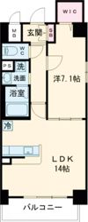 ルミナス 溝の口の間取り画像