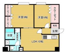 リファレンス県立大前Ⅱの間取り画像