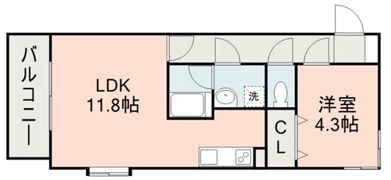 ハイリッヒ新屋敷の間取り画像