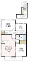 シャルマンの間取り画像