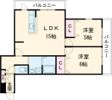 Blue Grassの間取り画像