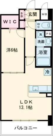 ルミナス 溝の口の間取り画像