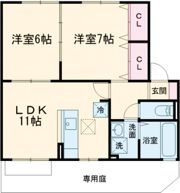 フォンテーヌの間取り画像
