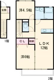 ボンフールの間取り画像