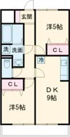 サニーマンション戸田の間取り画像