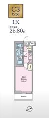 アイルグランデ押上ノースドゥーエの間取り画像